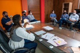 Resíduos Sólidos - Reunião define estratégias para implantação do plano para empresários do comércio local