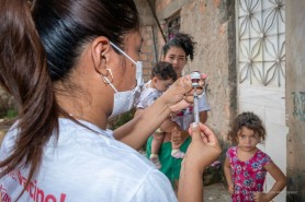 Prefeitura continua neste sábado (17) ação de monitoramento de cobertura vacinal contra o sarampo