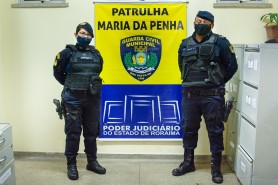 Patrulha  Maria  da  Penha fez 638 atendimentos no primeiro semestre deste ano