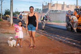 Cidade Universitária - Obras de pavimentação chegam às ruas Vega e Faculdade Atual