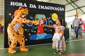 Hora da Imaginação -  Alunos desenvolvem projetos por meio de contação de histórias