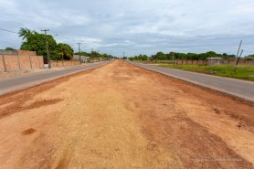 BAIRRO LAURA MOREIRA - Obras de urbanização da Avenida dos Trabalhadores já está em fase final