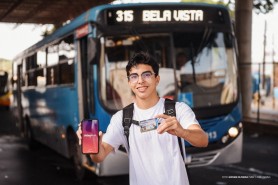 Estudantes de Boa Vista podem renovar cartão de transporte pelo celular