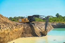 MORO-MORI - Comunidade Indígena Truaru da Cabeceira recebe obras de escavação de tanques para produção de peixe