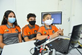 CCTI -  Equipe  “I, Robot” participa da etapa nacional da Olimpíada Brasileira de Robótica