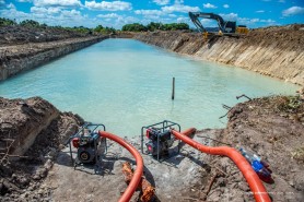 PROJETO MORO MORÍ  - Comunidade Indígena Morcego recebe tanque para a produção de peixe