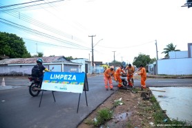 PERÍODO CHUVOSO - Prefeitura implanta nova galeria e intensifica limpeza na rede de drenagem em toda cidade