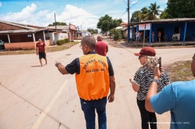 Prefeito Arthur Henrique vistoria alguns bairros após forte chuva em Boa Vista