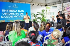 Prefeitura inaugura duas Unidades Móveis da Saúde da Mulher