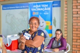 “Se vacinar é também cuidar da nossa família”, diz dona de casa que se imunizou durante Campanha contra Febre Amarela