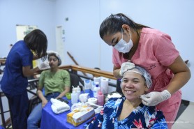 Vacinação, massagem relaxante e cuidados com a pele: Serviços da prefeitura oferecidos na ação “Servidor de Valor”