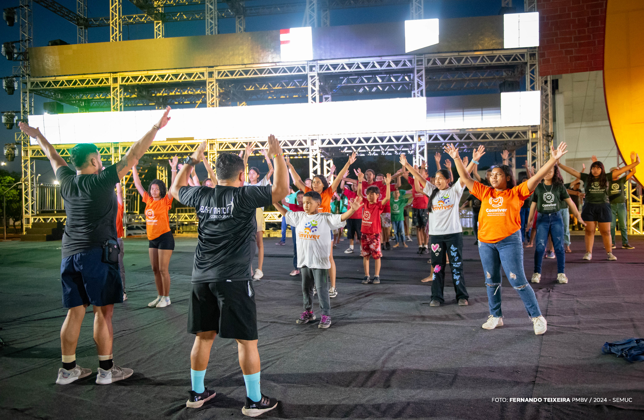 Mais de 400 integrantes de projetos sociais participam do Natal da Paz 2024 4 PROJETOSOCIAIS2