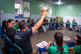 JUSTIÇA RESTAURATIVA  - Ação envolve alunos em atividades sobre prevenção ao bullying em Boa Vista