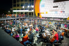 Mais de 400 integrantes de projetos sociais participam do Natal da Paz 2024