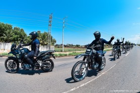 Agilidade sobre duas rodas: conheça o GAM, o grupo motorizado que reforça a segurança nas ruas de Boa Vista