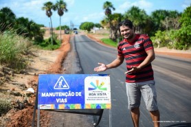 AIRTON ROCHA - Implantação de asfalto na rua Tepequém melhora acessibilidade aos moradores do bairro