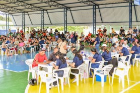 Mais de 300 moradores foram atendidos durante ação de regularização fundiária no Araceli