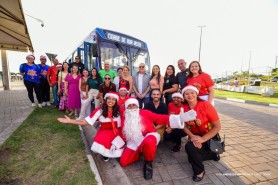 Tour Natalino leva membros do Conselho Municipal de Turismo aos pontos decorados da cidade