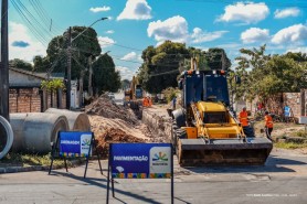 Prefeitura inicia obras de eliminação do 43º ponto crítico de alagamento em Boa Vista