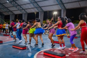 Aula especial de Carnaval agita polo da Academia Aberta no Cidade Satélite