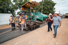 Prefeito Arthur Henrique acompanha obras de infraestrutura em cinco bairros de Boa Vista