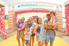 Famílias aproveitam serviços na 1ª edição da ação Prefeitura Com Você de 2025