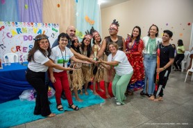 "SÓ RORAIMA TEM" - Carnaval do Crescer contou com apresentações inspiradas em lendas e comidas típicas da terra