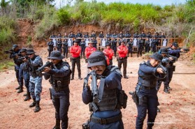 Guardas Municipais de Boa Vista recebem capacitação para uso de novos armamentos