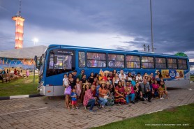 BV JUNINA 25 ANOS - Ônibus do Forró leva alegria pelas ruas da capital e aquece os corações em último dia de programação