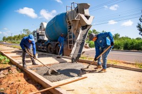 Acessibilidade e Mobilidade - Obras de calçada e ciclovia ampliam segurança para ciclistas e pedestres entre os bairros João de Barro e Cidade Satélite