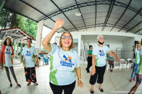 CABELOS DE PRATA - Após recesso, projeto retoma atividades com muito mais alegria e disposição