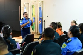 Patrulha Maria da Penha participa de curso nacional sobre atendimento a mulheres em situação de violência