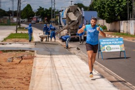 Obras de urbanização avançam nos bairros dos Estados e Caranã