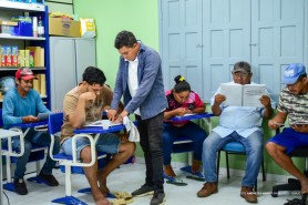 MORO-MORI: Moradores da Comunidade Indígena Vista Nova recebem capacitação em projeto de piscicultura