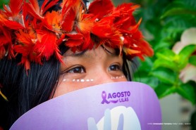 AGOSTO LILÁS - Campanha chega às comunidades indígenas e zona rural de Boa Vista