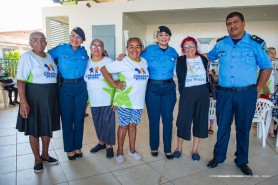Idosos do Cabelos de Prata recebem palestra de orientação sobre violência doméstica