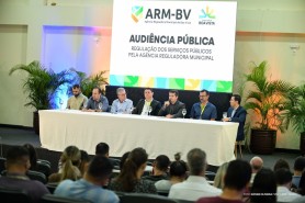Audiência pública discute estrutura e atribuições da Agência Reguladora de Boa Vista