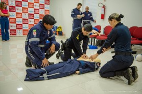 Samu BV capacita agentes da Guarda Municipal em primeiros socorros