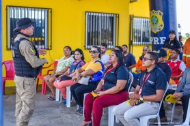 DIA DO CAMINHONEIRO - Blitz educativa na BR-174 alerta condutores sobre cuidados no trânsito