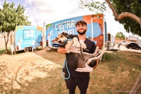 CASTRA MÓVEL - Unidade chega ao bairro Cidade Satélite para atendimentos em cães e gatos machos