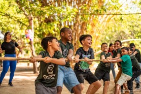 Com programação divertida, projeto Conviver inicia Colônia de Férias