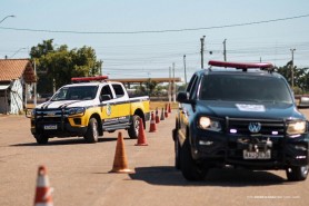 CURSO DE PILOTAGEM OSTENSIVA - Guardas Municipais, agentes de trânsito e policiais penais conhecem técnicas avançadas de abordagem e manobras estratégicas