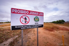 Prefeitura intensifica trabalho de conscientização sobre descarte irregular de lixo