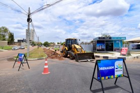 Nova obra de drenagem é implantada para melhorar mobilidade na Av. Governador Anchieta