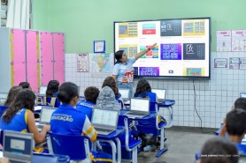 Jogos criados por alunos em escola de Boa Vista ajudam na alfabetização de crianças da Rede Municipal