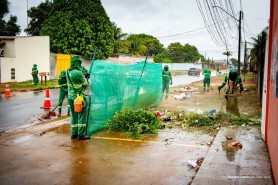 Prefeitura reforça ações da Patrulha da Chuva em diferentes pontos da capital