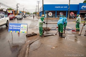 Prefeitura reforça limpeza preventiva após fortes chuvas em Boa Vista