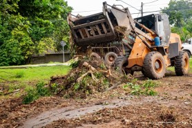 Patrulha da Chuva - Serviços de limpeza continuam por toda cidade