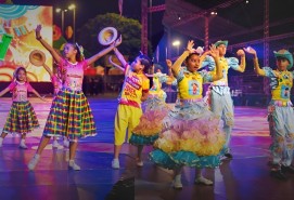 BV JUNINA 2026 - Nova geração dança no tablado e mostra paixão pelo São João