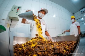 Preparo da Maior Paçoca do Mundo aumenta expectativa por nova marca histórica no Boa Vista Junina